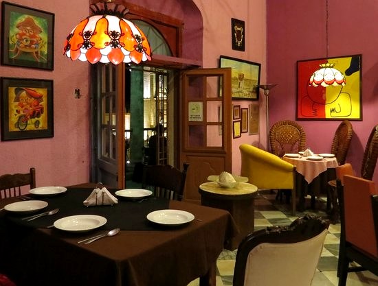 La Casa Vieja de Río, Gastronomía — Campeche