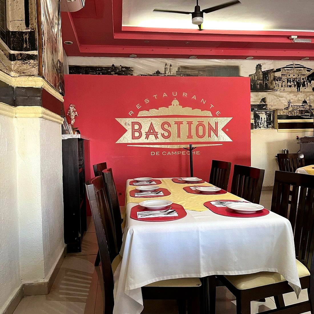 El Bastión de San Carlos, Gastronomía — Campeche